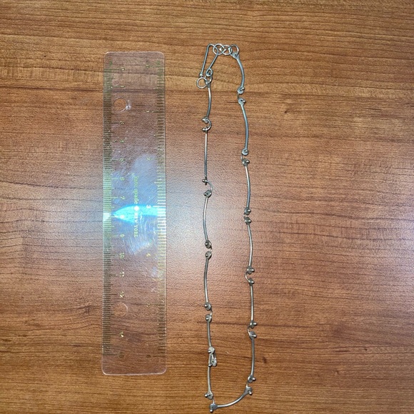 Unique, one of a kind Sterling Silver necklace - Picture 5 of 6